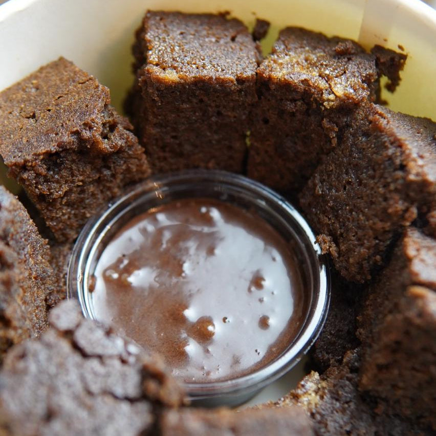 FUDGE BROWNIE BITES | THECHOCOLATEDAZE