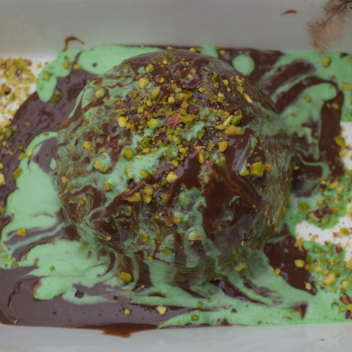 PISTACHIO KUNAFA CHEESEBOMB | THECHOCOLATEDAZE