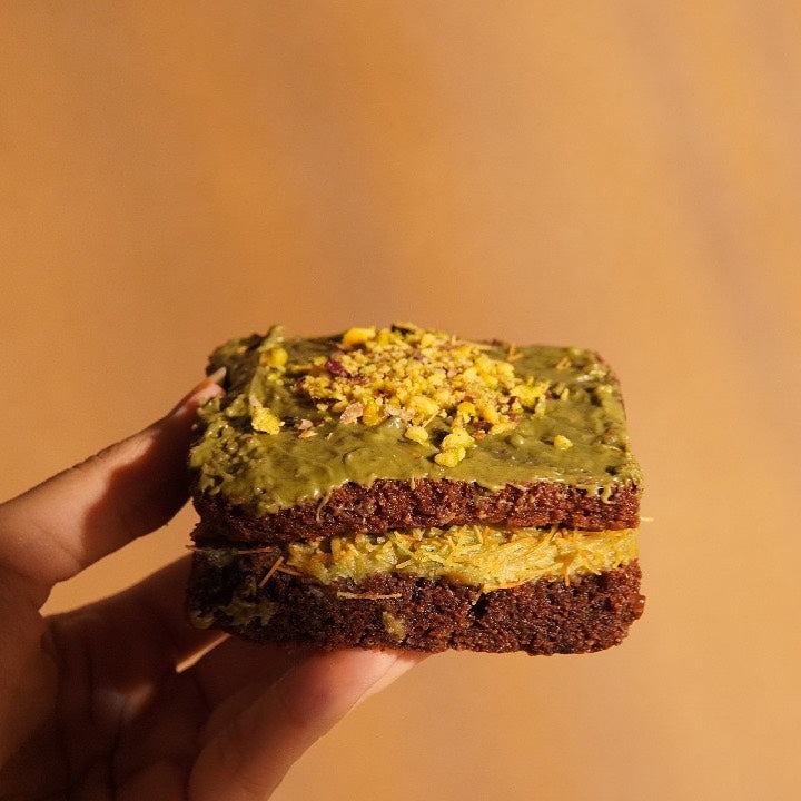 KUNAFA BLISS BROWNIE | THECHOCOLATEDAZE