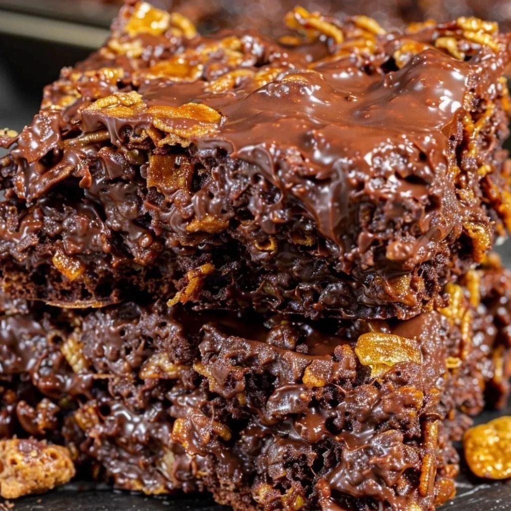 VELVET CHOCOLATE CRUNCH CAKE | THECHOCOLATEDAZE