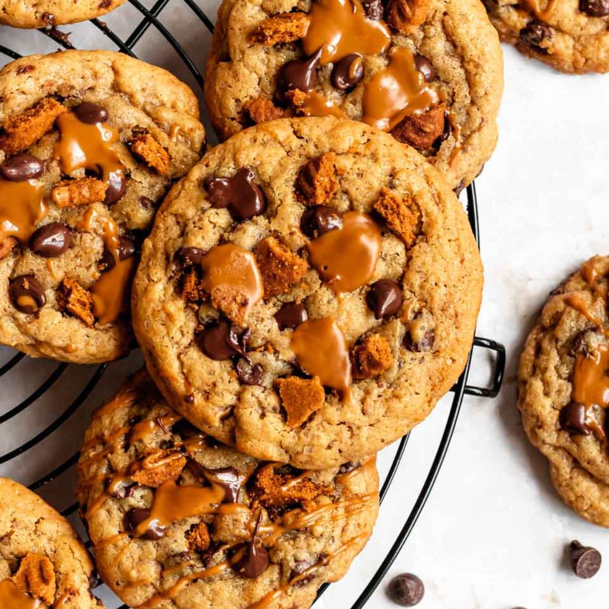 BISCOFF CHIP COOKIES | THECHOCOLATEDAZE